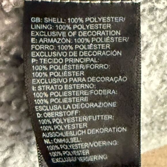 The North Face Crescent Full Zip Fleece Lined with Pockets Women’s Size Small - Picture 14 of 15